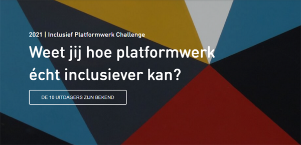 Finalisten challengeprijs Inclusief Platformwerk bekend